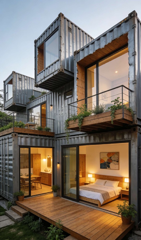 集装箱民宿价格，集装箱民宿房价格